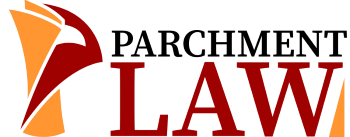 Parchment Law website logo